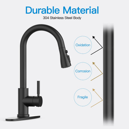 Touch Kitchen Faucet with Pull-Down Spraye