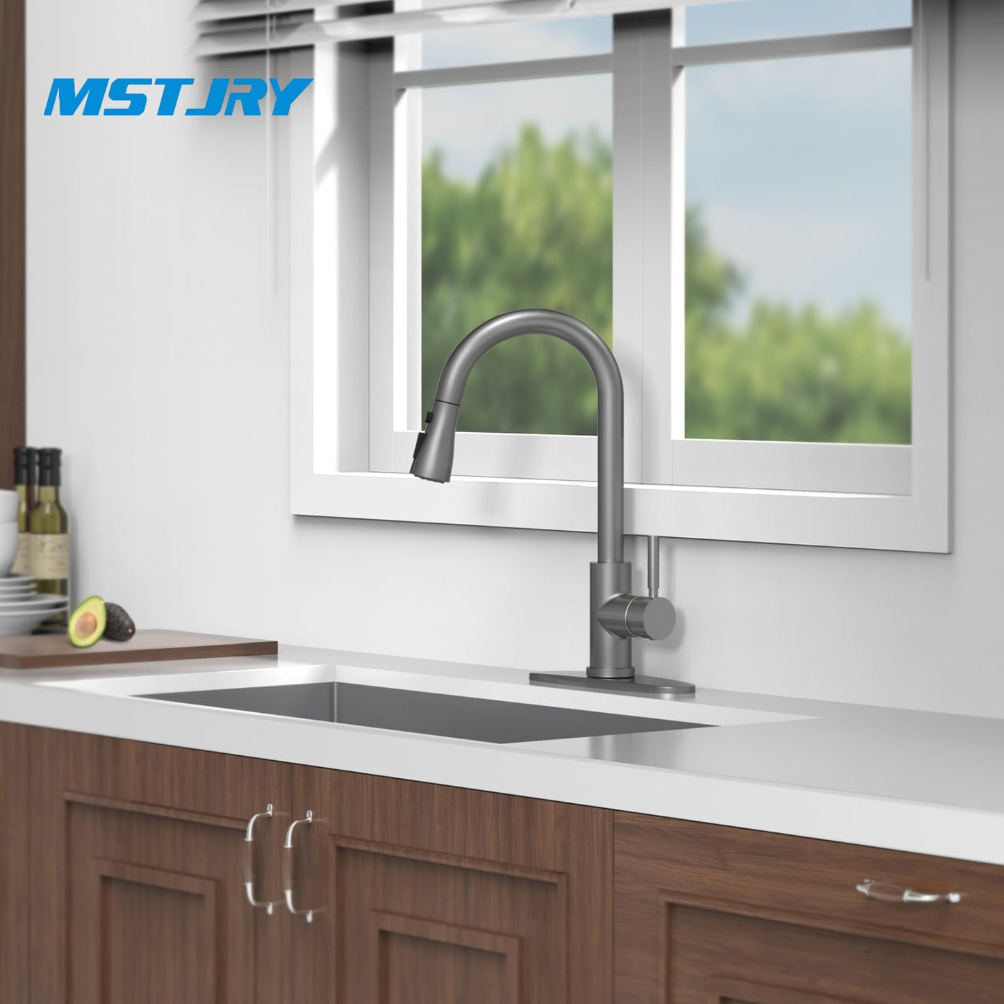 Touch Kitchen Faucet with Pull-Down Spraye