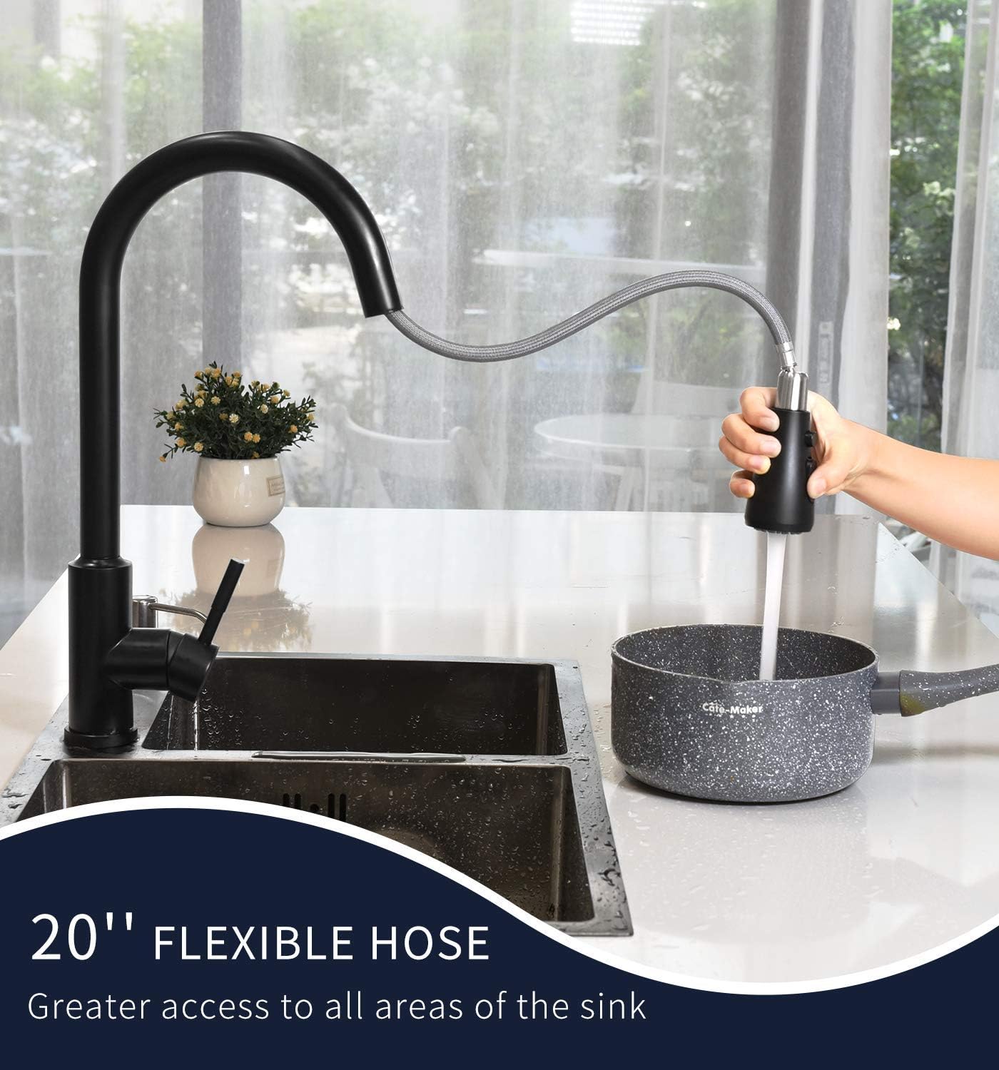 Touch Kitchen Faucet with Pull-Down Spraye